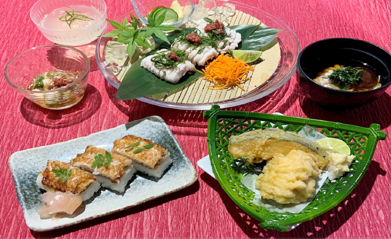食事の写真